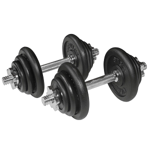 Dumbbell Set and Case